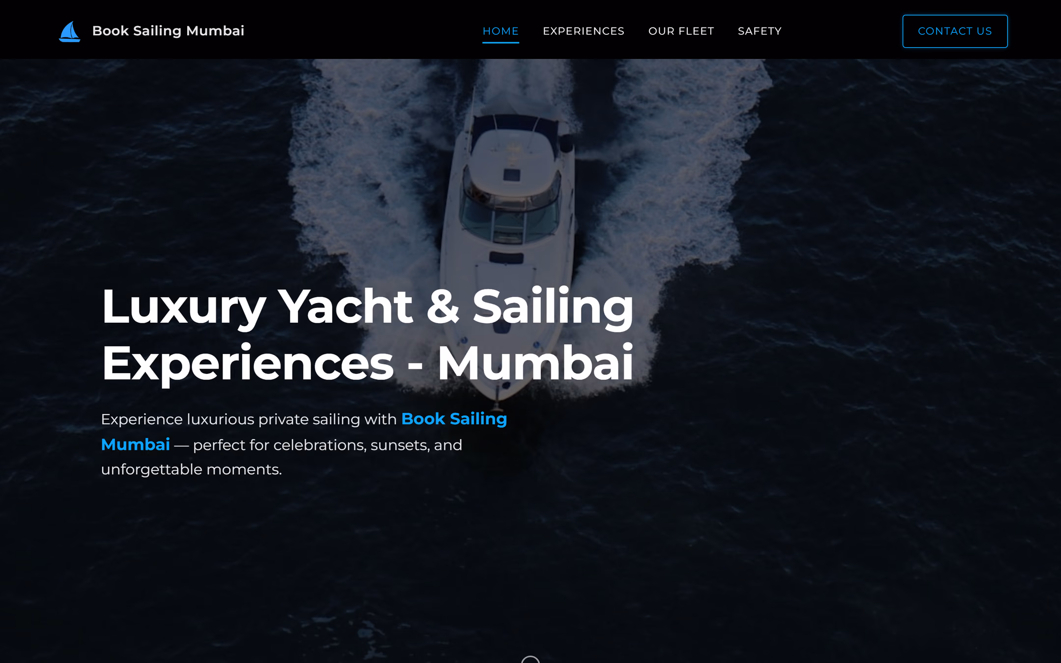 Book Sailing Mumbai — live site